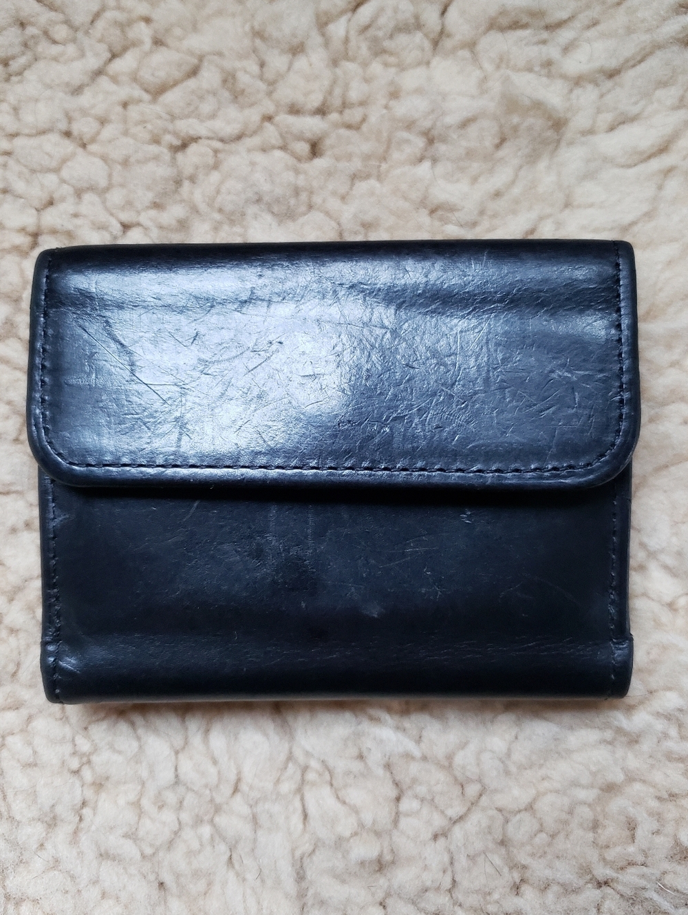 Vintage Coach Wallet Black Leather
